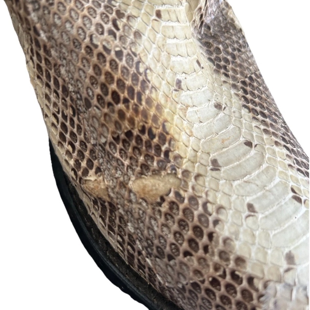 Men’s Laredo Genuine, Python, Snake Skin, Cowboy … - image 5